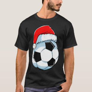 Fußball Weihnachten Lustiger Weihnachtsmann Hut By T-Shirt