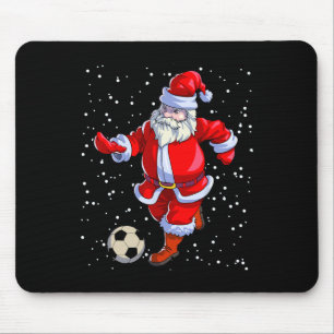 Fußball Weihnachten Männer Kinder Jungen Fußball W Mousepad