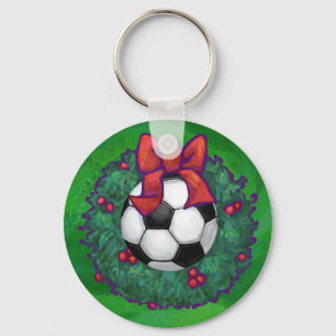 Fußball Weihnachten Schlüsselanhänger