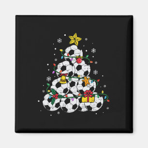Fußball-Weihnachtsbaum-Hut Santa Xmas Sport Herren Magnet