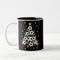 Fußball-Weihnachtsbaum Xmas-Spieler Fußballfan