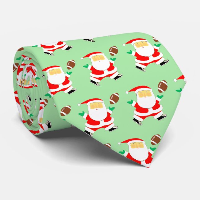 Fußball Weihnachtsneuheit Krawatte (Gerollt)