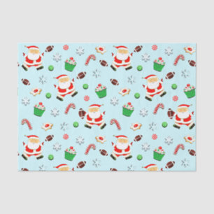Fußball Weihnachtspapier Seidenpapier