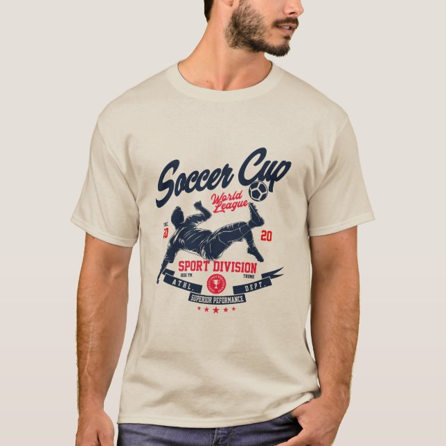 Fußball-Weltliga T-Shirt (Vorderseite)