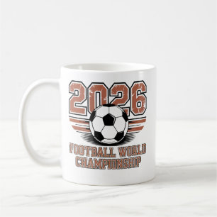 Fußball-Weltmeisterschaft 2026 ⚽ – Design für Fußb Kaffeetasse