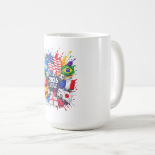 Fußball-Weltmeisterschaft 2026 Kaffeetasse