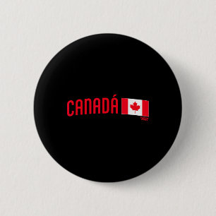 Fußball-Weltmeisterschaft 2026 Kanada Fußball-Fan  Button