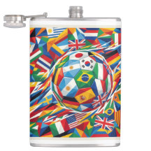 Fußball-Weltmeisterschaft 2026 Nationen-Flagge Fuß