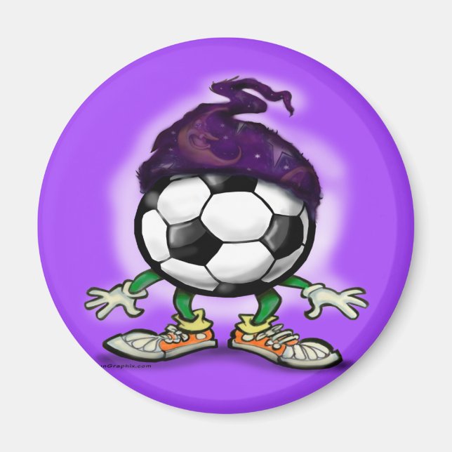 Fußball-Zauberer Magnet (Vorne)