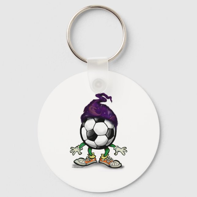Fußball-Zauberer Schlüsselanhänger (Vorderseite)