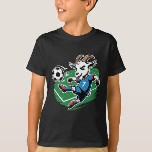 Fußball Ziegen-Schläger Nummer 7 Tritt Fußball Ll T-Shirt