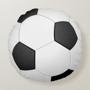 Fußball-Zirkel Rundes Kissen