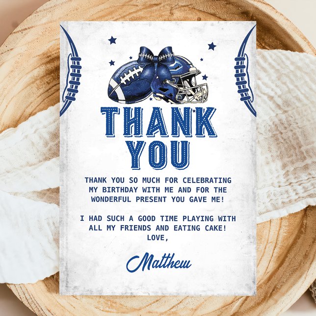 Fußball zum Geburtstag Danke, Karte (Von Creator hochgeladen)