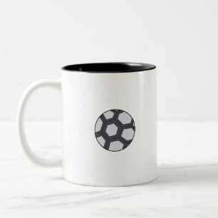 Fußball Zweifarbige Tasse