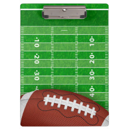 Fußball-Zwischenablage Klemmbrett