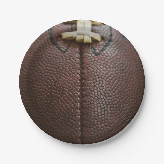 Fußballabend Pappteller (Vorderseite)