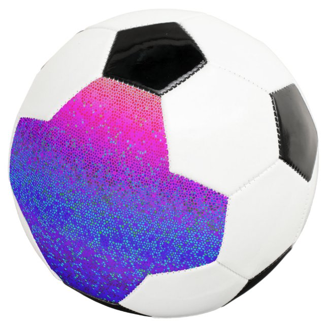 Fußballball Glitzer Star Dust Fußball (Dreiviertel)