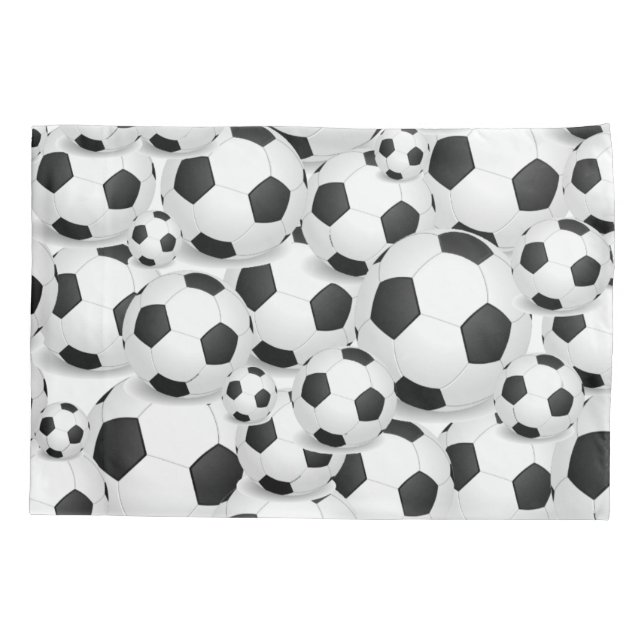 Fußballball-Lüfter Kissenbezug (Rückseite)