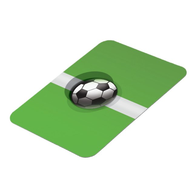 Fußballball Magnet (Linke Seite)