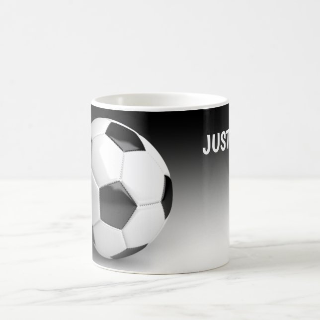 Fußballball Personalisierter Kaffee Tasse Cup (Mittel)