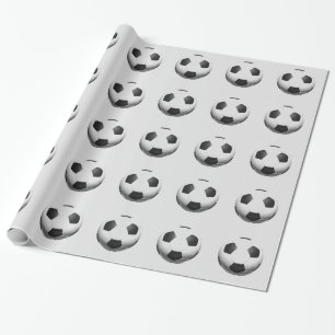 Fußballball Pop Kunst Geschenkpapier