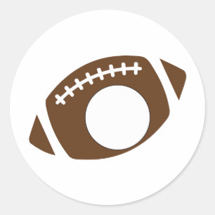 Fußballball Runder Aufkleber