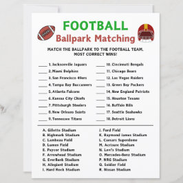 Fußballballpark Matching Game