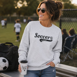 Fußballbegeisterte Spieler, Fans, Trainer, Geschen Sweatshirt