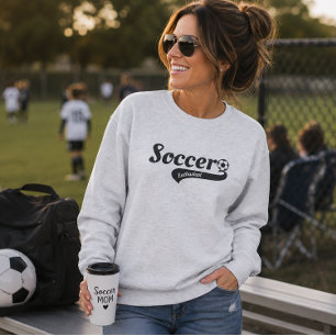 Fußballbegeisterte Spieler, Fans, Trainer, Geschen Sweatshirt