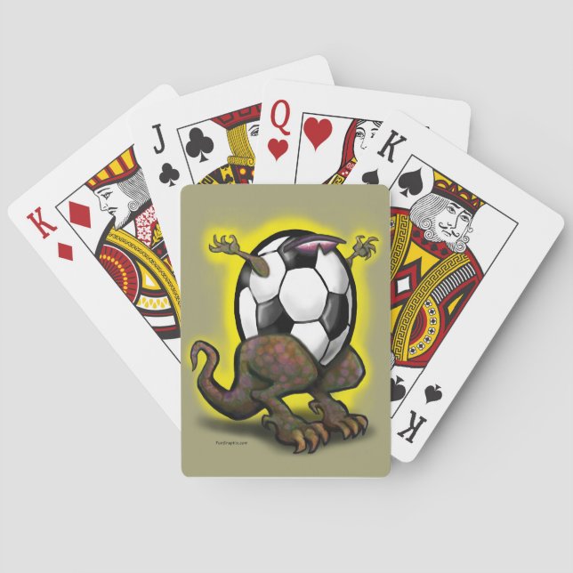 Fußballbestie Spielkarten (Rückseite)