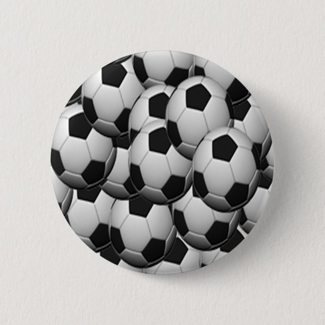 Fußbälle Button (Vorderseite)