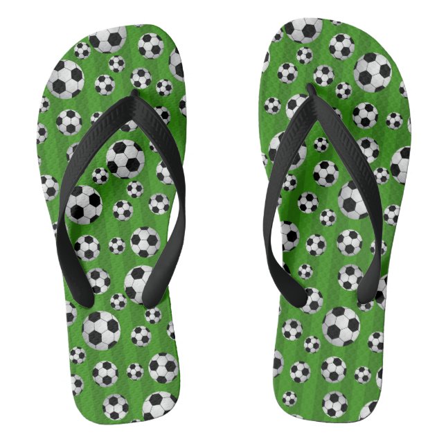 Fußbälle Flip Flops (Fußbett)