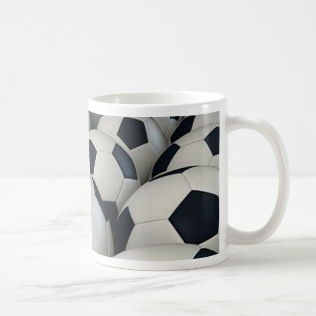 Fußbälle Kaffeetasse (Rechts)