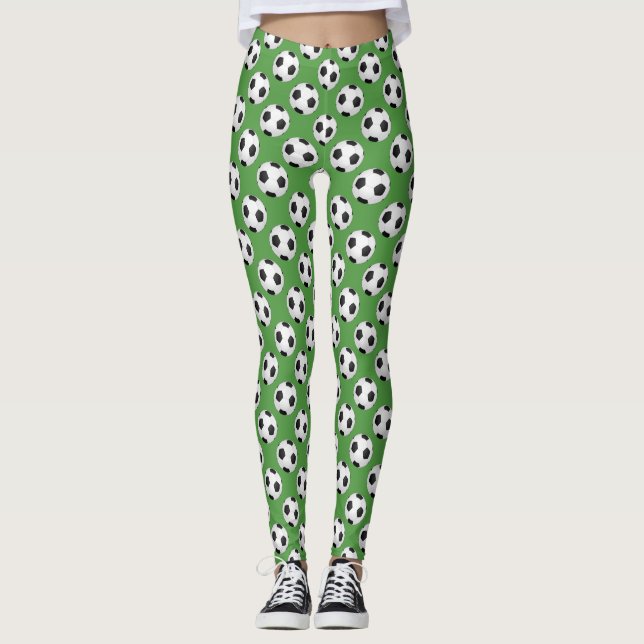 Fußbälle Leggings (Vorderseite)