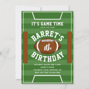 Fußballeinladungen   Fußball Geburtstag Einladung