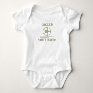 Fußballfähigkeiten Laden - Süßer Fußball Baby-Body Baby Strampler