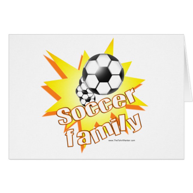 Fußballfamilie (Vorderseite (Horizontal))