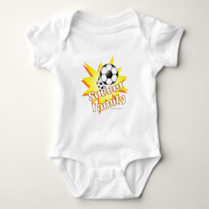 Fußballfamilie Baby Strampler