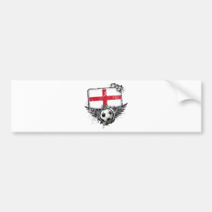 Fußballfan England Autoaufkleber