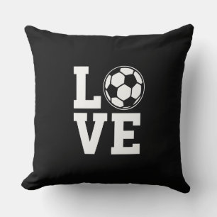 Fußballfan-Illustration - Sportfan-Bekleidung - Kissen