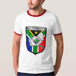 Fußballfan-Wecker Südafrika-T - Shirt der Männer