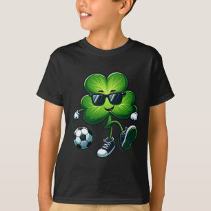 Fußballfans Spieler St Patricks Day Shamrock Männe T-Shirt