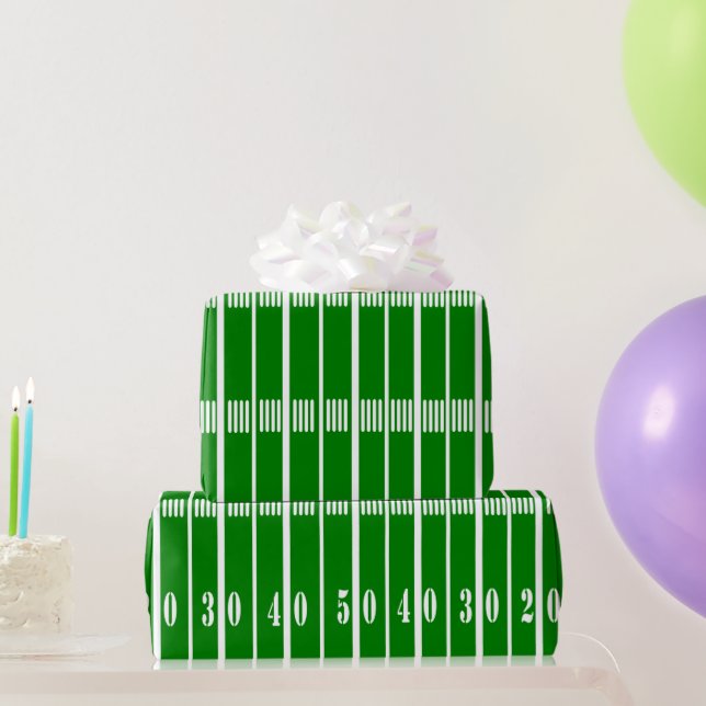 Fußballfeld Geschenkpapier (Partygeschenke)