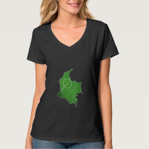 Fußballfeld Kolumbien T-Shirt