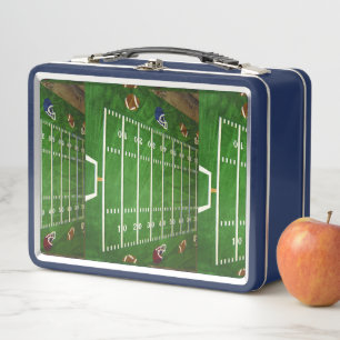Fußballfeld Metall Lunch Box