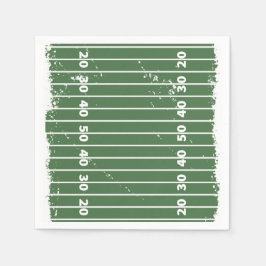 Fußballfeld Napkins Serviette