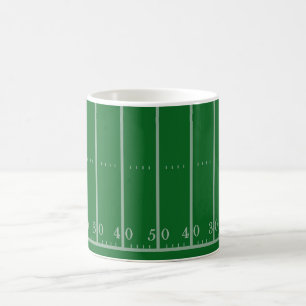 Fußballfeld-Tasse Kaffeetasse
