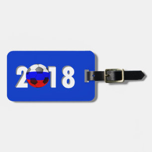 FUSSBALLFUSSER 2018 GEPÄCKANHÄNGER