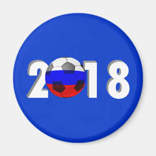 FUSSBALLFUSSER 2018 MAGNET