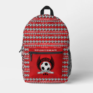 Fußballgeschenke für Kinder Jungen zum Zurück zu Bedruckter Rucksack